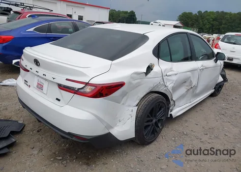 2025 Toyota Camry Se from USA, damaged, VIN 4T1DAACK4SU132901